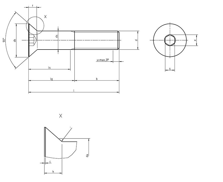 Countersunk Head Screw